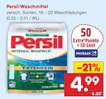 Waschmittel im Angebot bei Netto Marken-Discount in Neuss Waschmittel Angebote von Persil bei Netto Marken-Discount Neuss für 4,99 €