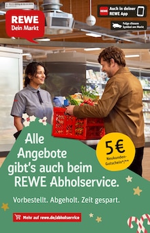 REWE Prospekt der Woche "Dein Markt" Seite 1, 01.12.2025 bis 06.12.2025 für Wiesbaden Aktueller REWE Prospekt "Dein Markt" Seite 1 von 29 Seiten für Wiesbaden