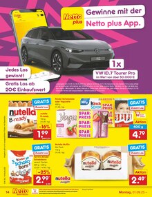 Nutella im aktuellen Netto Marken-Discount Prospekt (Meerbusch) Nutella im Netto Marken-Discount Prospekt "Aktuelle Angebote" mit 62 Seiten (Meerbusch)