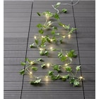 Gifi La Chapelle-Neuve - Promo Guirlande lumineuse lierre artificiel vert 20 microled blanc chaud 2,9m Promo Guirlande lumineuse lierre artificiel vert 20 microled blanc chaud 2,9m à 2,90 € dans le catalogue Gifi à La Chapelle-Neuve