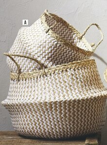 Panier pliable belly blanc et naturel taille s - Géant Casino à Aix-en-Provence Panier pliable belly blanc et naturel taille s en promo chez Géant Casino Aix-en-Provence à 14,31 €