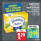 Butter rahmig-frisch oder Die Streichzarte im Angebot bei EDEKA in Nürnberg Butter rahmig-frisch oder Die Streichzarte Angebote von Landliebe bei EDEKA Nürnberg für 0,99 €