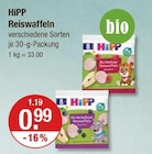 Reiswaffeln von HiPP im aktuellen V-Markt Prospekt für 0,99 €