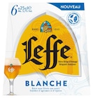 Leffe Blanche - Leffe en promo chez Lidl Paris à 3,69 €