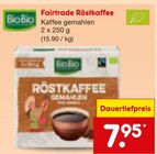 Fairtrade Röstkaffee Angebote von BioBio bei Netto Marken-Discount Ulm für 7,95 €