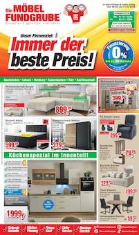 Kühlschrank im Die Möbelfundgrube Prospekt "Immer der beste Preis!" mit 14 Seiten (Bad Kreuznach)