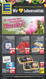 Aktueller EDEKA Supermarkt Prospekt in Oelsitz und Umgebung, "Wir lieben Lebensmittel!" mit 26 Seiten, 13.05.2024 - 18.05.2024