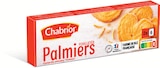 Palmiers Feuilletés - CHABRIOR - Intermarché Hyper à Mérignac Palmiers Feuilletés - CHABRIOR en promo chez Intermarché Hyper Mérignac à 0,42 €