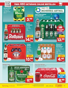 Bier im Netto Marken-Discount Prospekt "Aktuelle Angebote" mit 44 Seiten (Nürnberg)