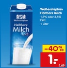 Haltbare Milch von Weihenstephan im aktuellen Netto Marken-Discount Prospekt für 1,00 €