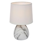 TISCHLEUCHTE Marmo 16/16/25.5 cm von Lucide im aktuellen XXXLutz Prospekt für 15,99 €