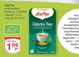 Glücks Tee im Angebot bei GLOBUS in Zwickau Glücks Tee Angebote von Yogi Tea bei GLOBUS Zwickau für 1,99 €