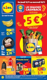 Catalogue Supermarchés Lidl en cours à Marles-les-Mines et alentours, "LES SEMAINES CASHBACK", 84 pages, 13/11/2025 - 19/11/2025