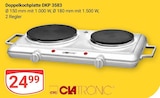 Doppelkochplatte DKP 3583 Angebote von Clatronic bei GLOBUS Bochum für 24,99 €