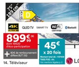 TÉLÉVISEUR - LG en promo chez But Saumur à 899,99 €