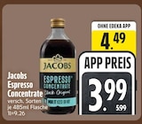 Aktuelles Espresso Concentrate Angebot bei EDEKA in Dachau ab 3,99 €