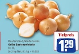 Aktuelles Gelbe Speisezwiebeln Angebot bei REWE in Köln ab 1,29 €