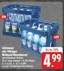 EDEKA - Mineralwasser Angebot im Prospekt Mineralwasser bei EDEKA im Prospekt "" für 4,99 €