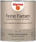 Feine Farben Lacke - Wiege des Aromas im Angebot bei Globus-Baumarkt in Bochum Feine Farben Lacke - Wiege des Aromas Angebote von Alpina bei Globus-Baumarkt Bochum für 19,99 €
