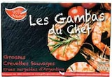 Crevettes Sauvages Entières Crues Surgelées - GOLFO NUEVO en promo chez Intermarché Perpignan à 11,90 €