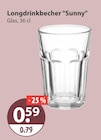 Longdrinkbecher "Sunny" von  im aktuellen V-Markt Prospekt für 0,59 €