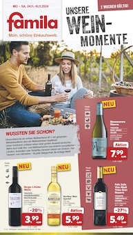 Wein Angebot im aktuellen famila Nordwest Prospekt auf Seite 1