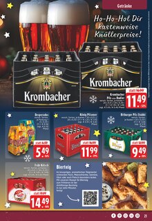 Krombacher im aktuellen EDEKA Prospekt (Würselen) Krombacher im EDEKA Prospekt "Aktuelle Angebote" mit 30 Seiten (Würselen)