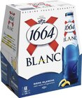 Bière Blanche 5% vol. BLANC - 1664 en promo chez Casino Supermarchés Toulouse à 3,78 €