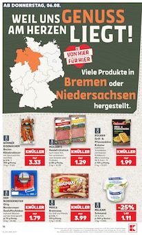 Sahne im aktuellen Kaufland Prospekt (Bremerhaven) Sahne im Kaufland Prospekt "Hier bin ich richtig" mit 64 Seiten (Bremerhaven)
