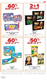 Prix et réduction Kiri dans le prospectus Carrefour Market en cours Offre Kiri dans le catalogue Carrefour Market du moment à la page 7