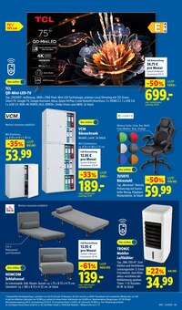 Fernseher im aktuellen Lidl Prospekt (Marl) Fernseher im Lidl Prospekt "LIDL LOHNT SICH" mit 69 Seiten (Marl)