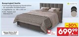 Boxspringbett Seattle Angebote von Juskys bei Netto Marken-Discount Pforzheim für 699,99 €