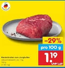 Keulenbraten vom Jungbullen im Angebot bei Netto Marken-Discount in Lemgo Keulenbraten vom Jungbullen Angebote bei Netto Marken-Discount Lemgo für 1,19 €