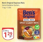 Express Reis von Ben's Original im aktuellen GLOBUS Prospekt