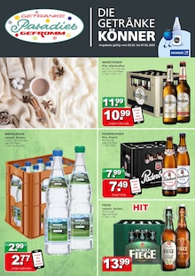 Bier im Getränke Paradies Prospekt "DIE GETRÄNKEKÖNNER" mit 4 Seiten (Schwerte (Hansestadt an der Ruhr))