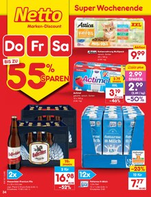 Katzenfutter im Netto Marken-Discount Prospekt "Aktuelle Angebote" mit 63 Seiten (Magdeburg)