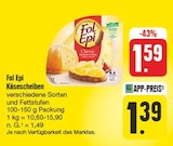 nah und gut Wermsdorf - Käsescheiben Angebot im Prospekt Käsescheiben bei nah und gut im Wermsdorf Prospekt für 1,39 €