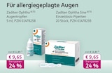 Ophtha oder Ophtha Sine von Zaditen im aktuellen mea - meine apotheke Prospekt