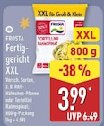 Fertiggericht XXL Tortellini Rahmspinat im Angebot bei ALDI Nord in Wolfenbüttel Fertiggericht XXL Tortellini Rahmspinat Angebote von Frosta bei ALDI Nord Wolfenbüttel für 3,99 €