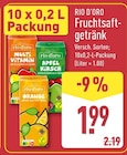 Aktuelle Äpfel Angebote bei ALDI Nord in Recklinghausen Aktuelles Fruchtsaftgetränk Angebot bei ALDI Nord in Recklinghausen ab 1,99 €