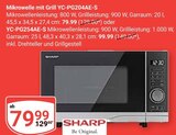 Aktuelles Mikrowelle mit Grill YC-PG204AE-S Angebot bei GLOBUS in Jena ab 79,99 €