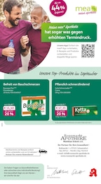 mea - meine apotheke Prospekt für Sennfeld mit 4 Seiten mea - meine apotheke Prospekt für Sennfeld: "Unsere September-Angebote", 4 Seiten, 01.09.2025 - 30.09.2025