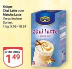 Chai Latte Angebote von Krüger bei GLOBUS Rodgau für 1,49 €