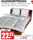Daunenbettdecke 135x200cm im Angebot bei Wreesmann in Weimar Daunenbettdecke 135x200cm Angebote bei Wreesmann Weimar für 8,99 €