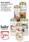 Motiv-Grablicht Angebote von Hofer Kerzen bei GLOBUS Worms für 2,99 €
