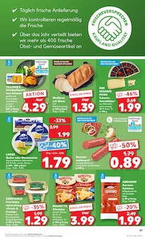 Schnitzel im Kaufland Prospekt "Aktuelle Angebote" mit 67 Seiten (Mannheim)