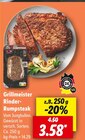 Rinder-Rumpsteak Angebote von Grillmeister bei Lidl Rottenburg für 3,58 €