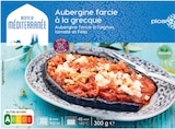 Picard L'Arbresle - Promo Aubergine farcie à la grecque Promo Aubergine farcie à la grecque à 4,99 € dans le catalogue Picard à L'Arbresle
