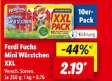Mini Würstchen Angebote von Ferdi Fuchs bei Lidl Bad Kreuznach für 2,19 €