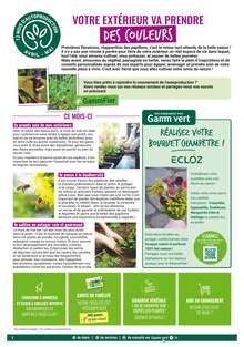 Prospectus Gamm vert à Châtenay-Malabry, "Faites aussi éclore les bravos !", 8 pages de promos valables du 24/04/2024 au 12/05/2024